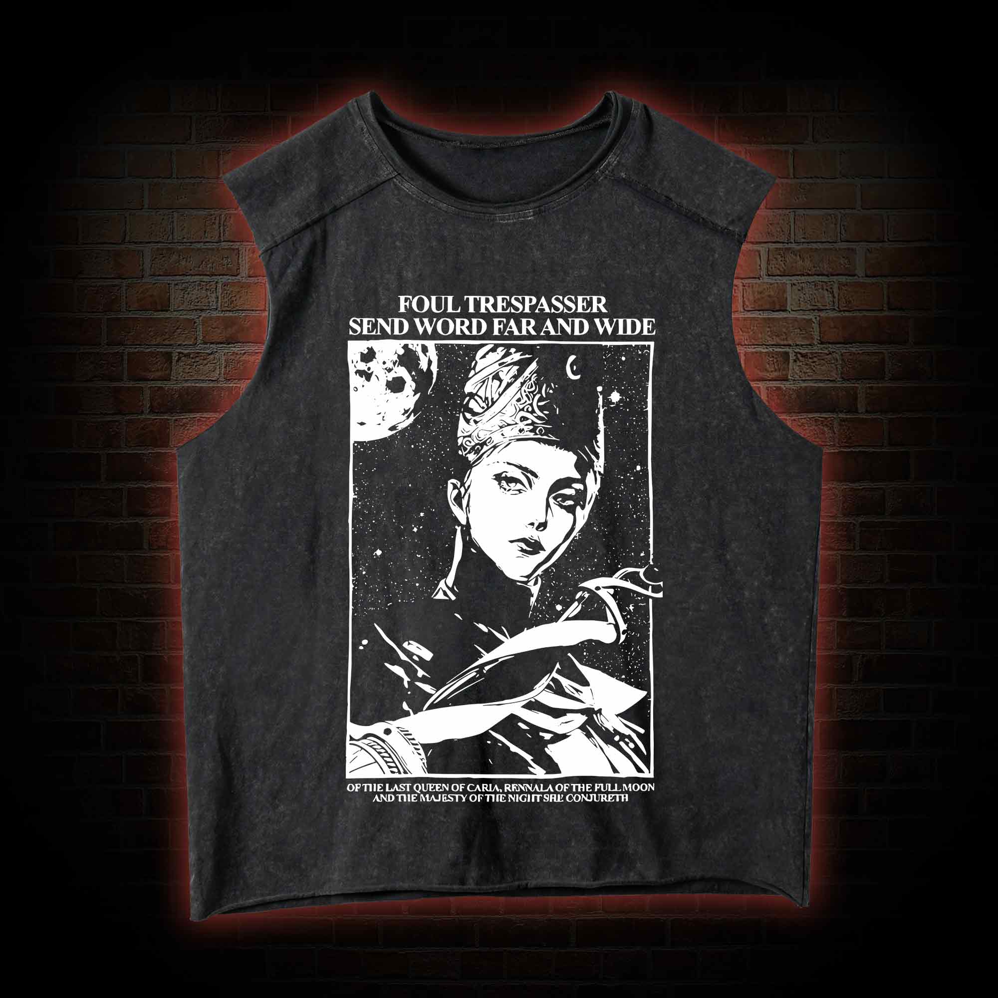 Powerful Sorceress Washed Tank Top