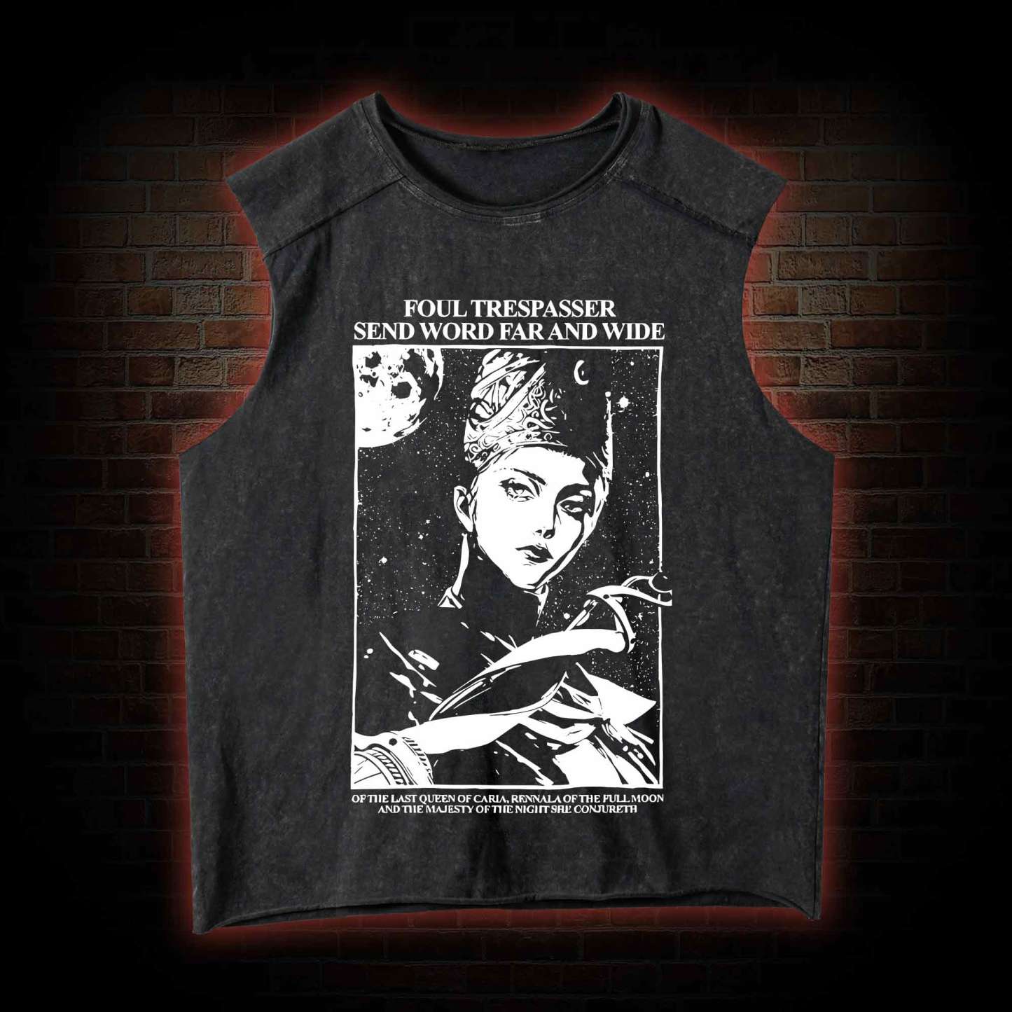 Powerful Sorceress Washed Tank Top