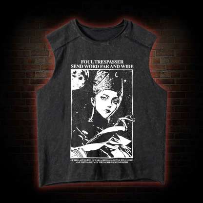 Powerful Sorceress Washed Tank Top