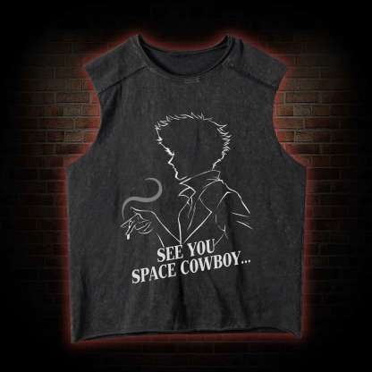 See You Space Washed Tank Top
