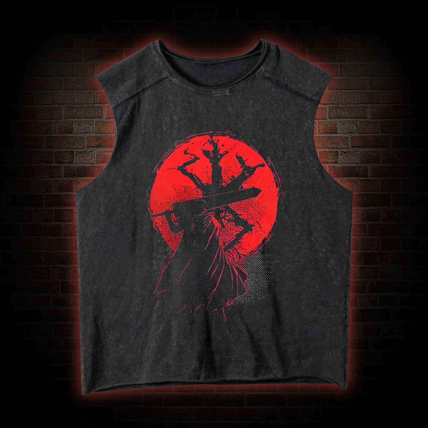 Struggle and Endure Washed Tank Top