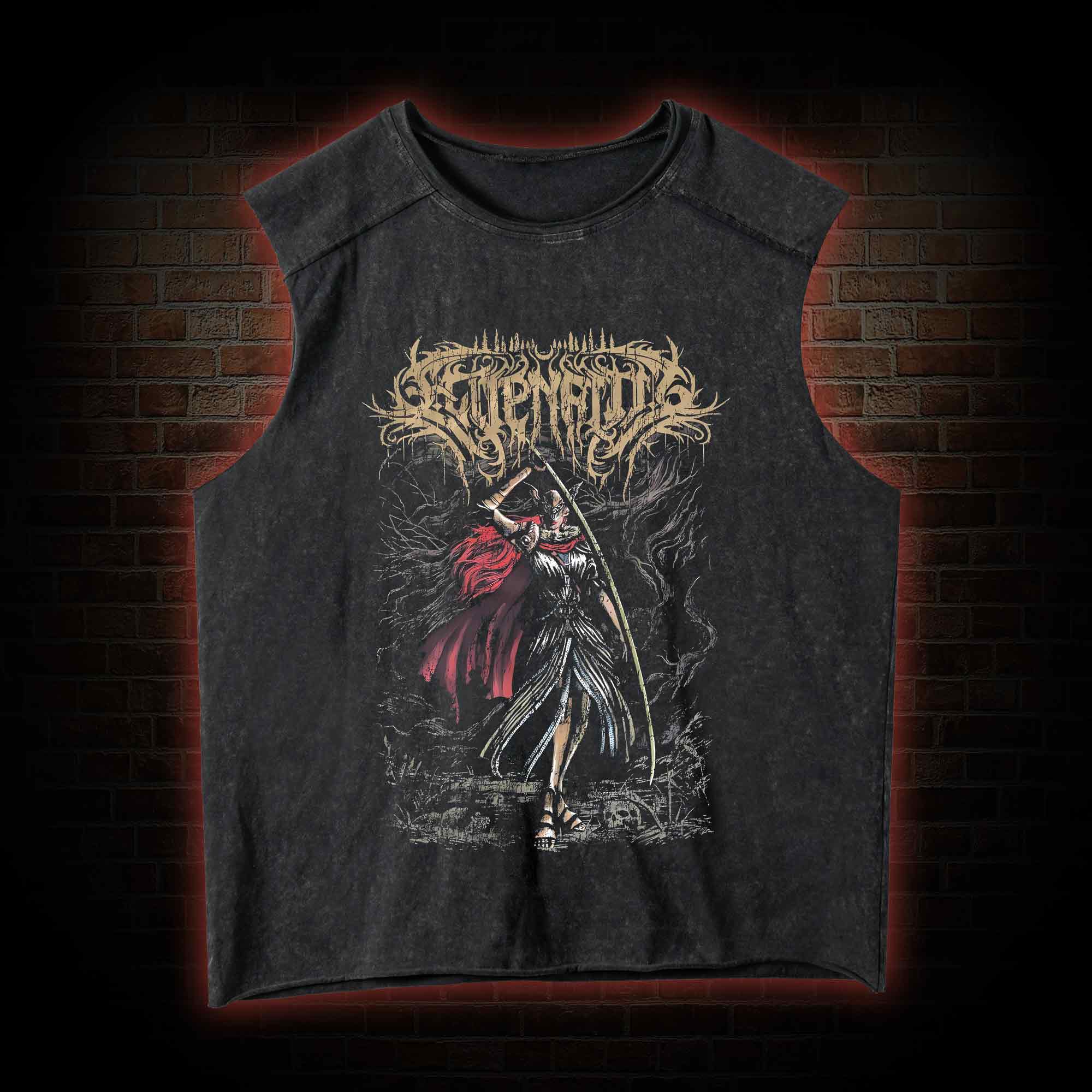 The Rot Goddess Washed Tank Top