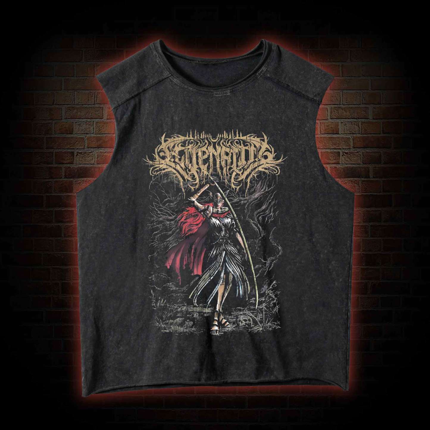 The Rot Goddess Washed Tank Top