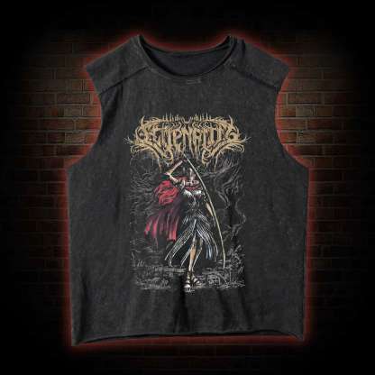The Rot Goddess Washed Tank Top