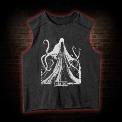 Hastur the Unspeakable Vintage Washed Tank Top
