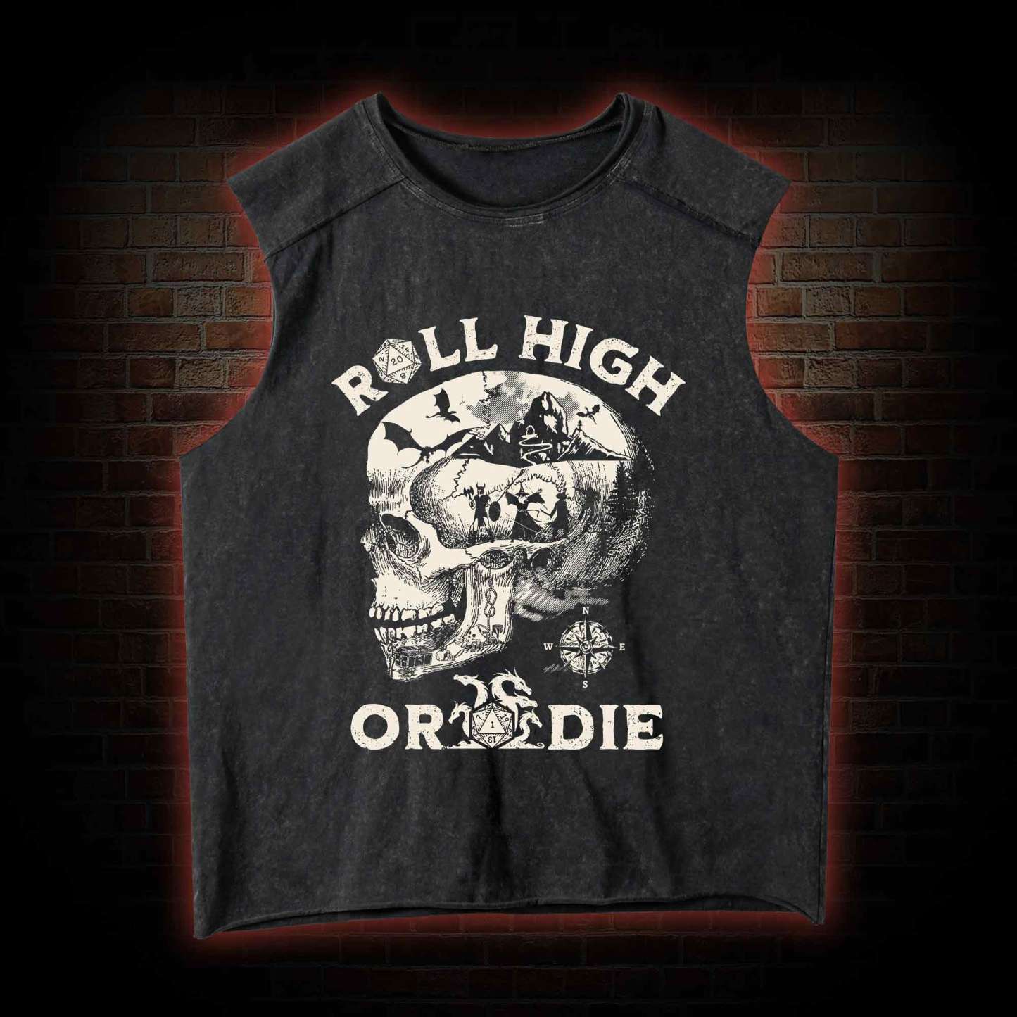The Rot Goddess Washed Tank Top