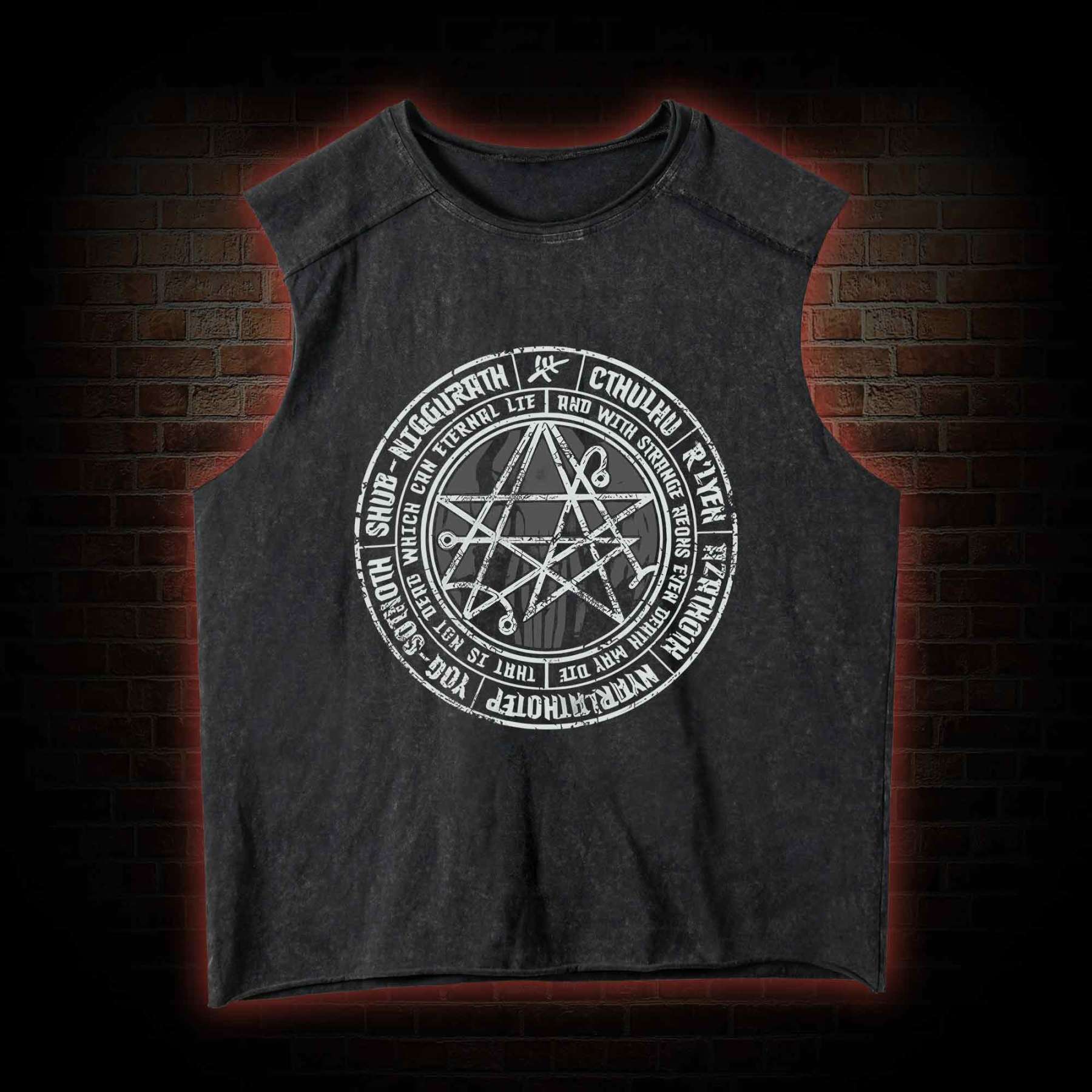 The Rot Goddess Washed Tank Top