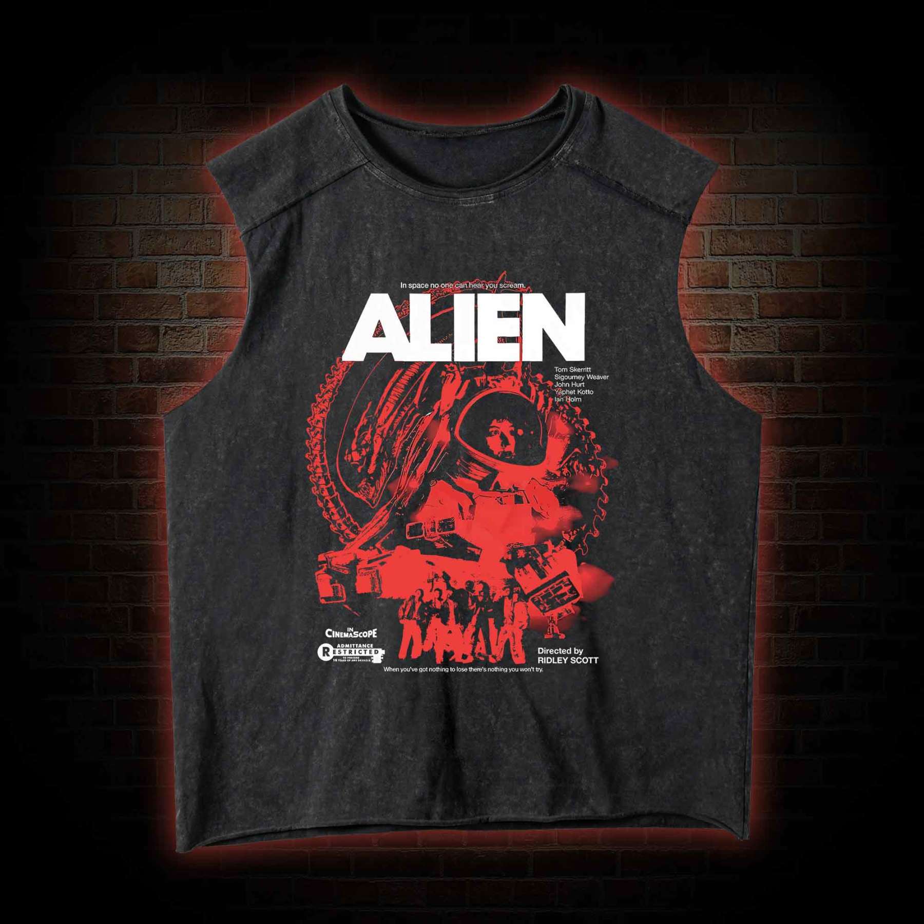 The Rot Goddess Washed Tank Top