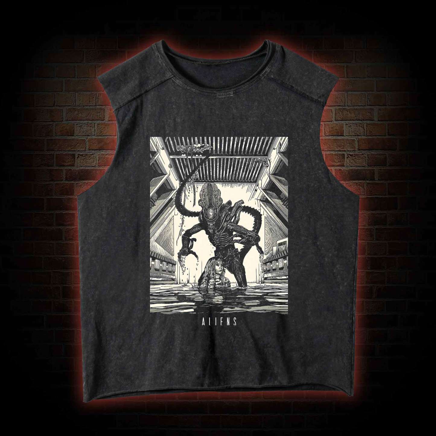The Rot Goddess Washed Tank Top