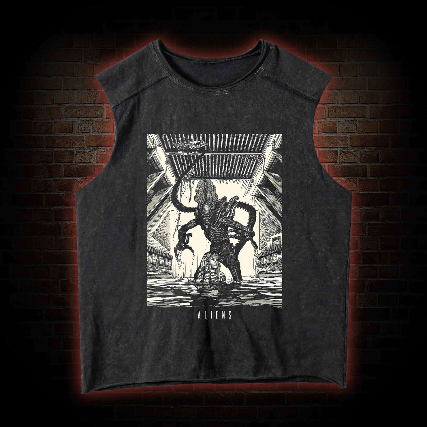 The Rot Goddess Washed Tank Top