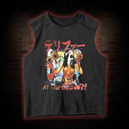 The Clown Slasher Vintage Washed Tank Top