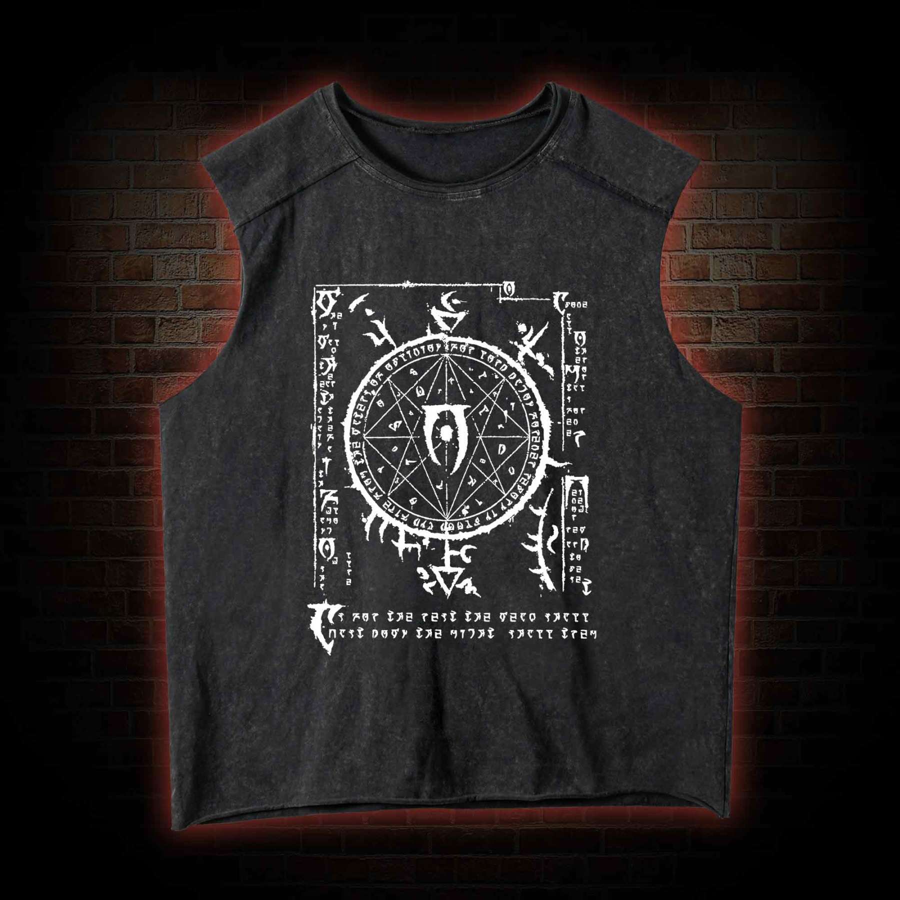 The Rot Goddess Washed Tank Top