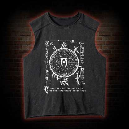 Mysterium Vintage Washed Tank Top