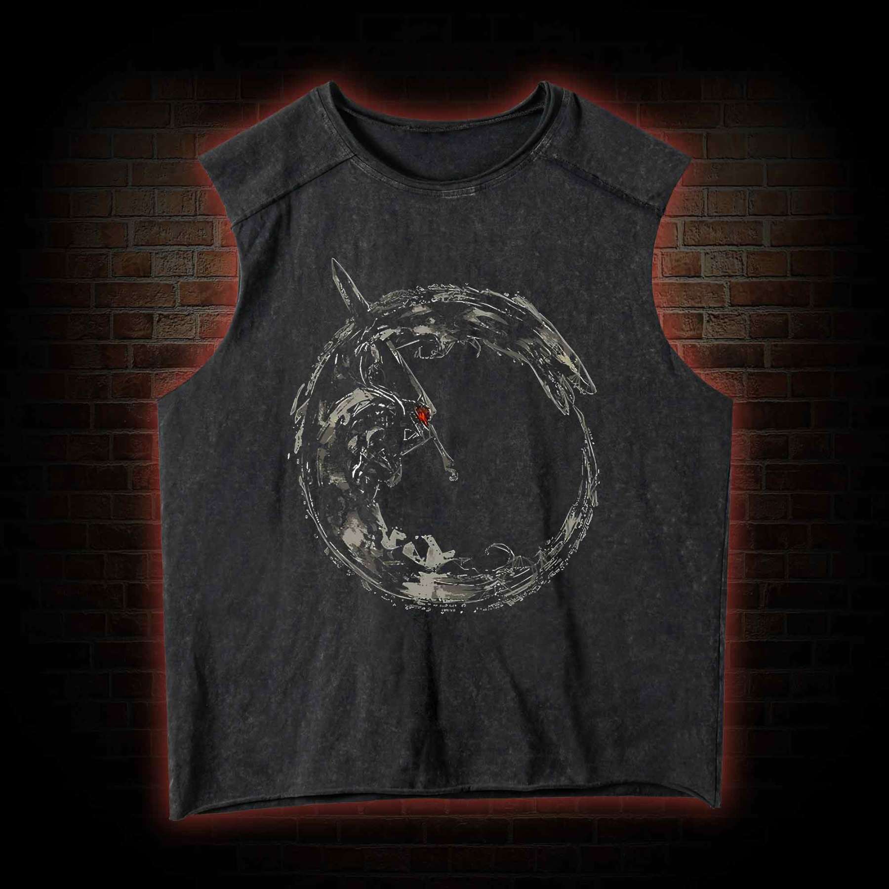 The Rot Goddess Washed Tank Top