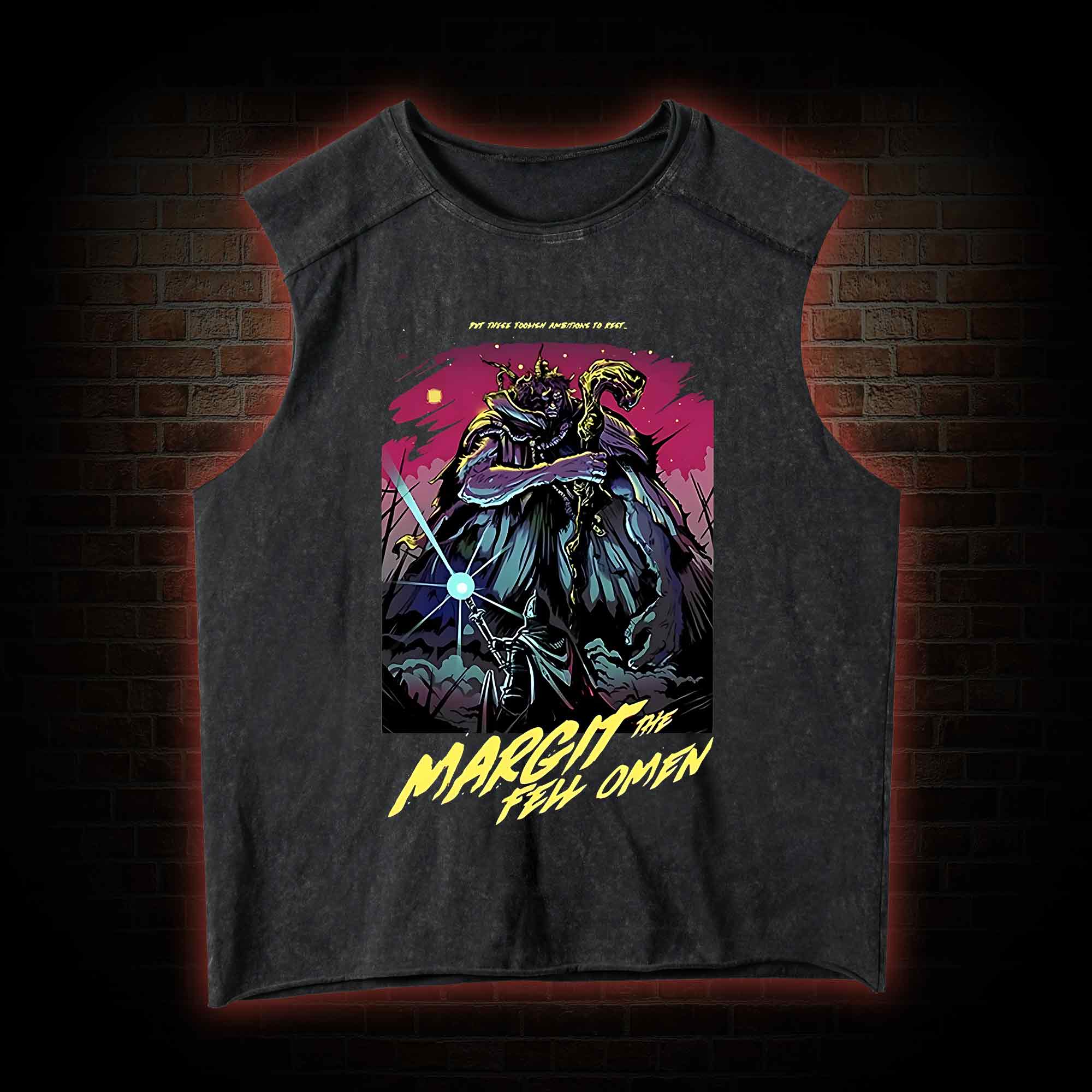 Put These Foolish Ambitions to Rest Vintage Washed Tank Top