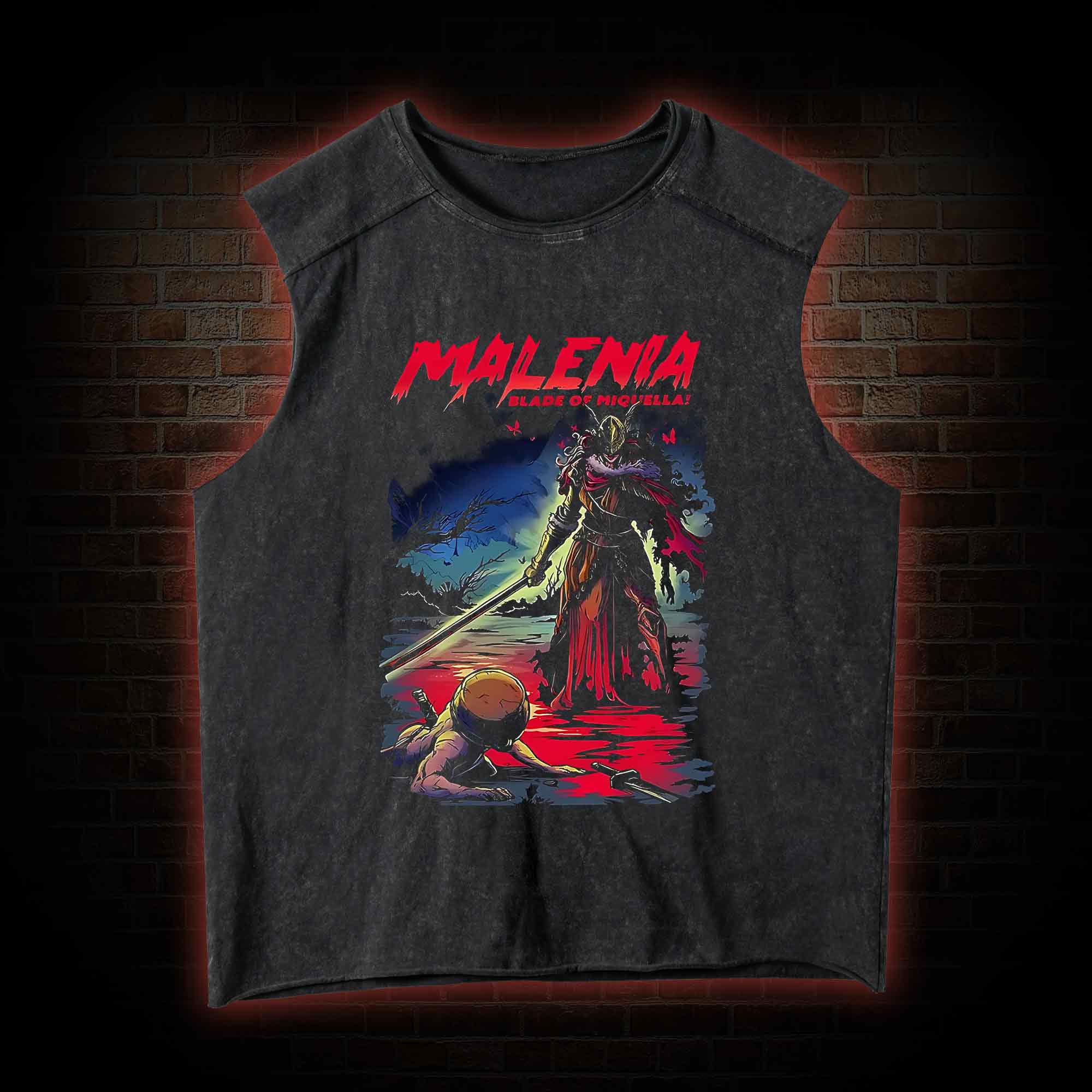 The Scarlet Bloom Flowers Once More Vintage Washed Tank Top