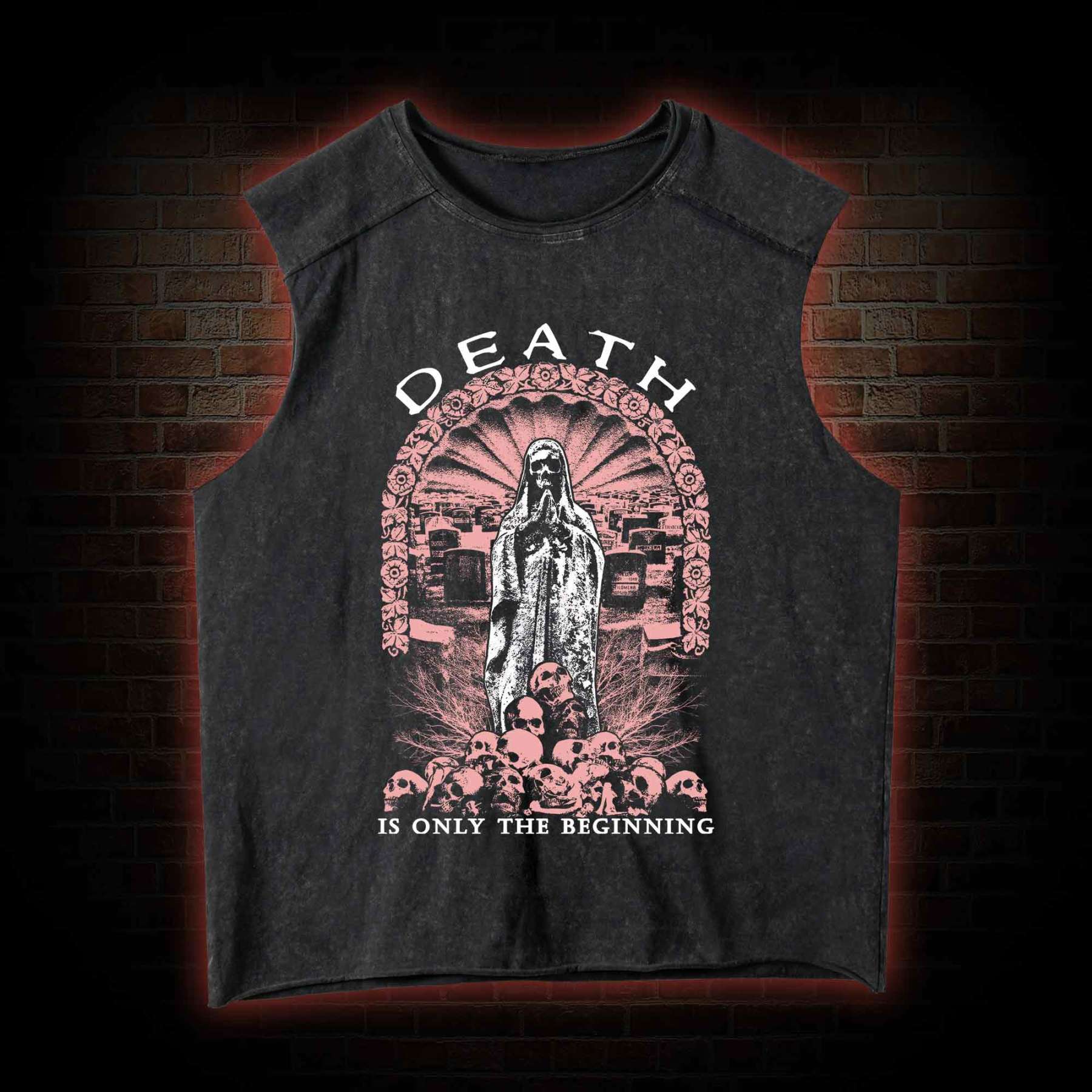 The Rot Goddess Washed Tank Top