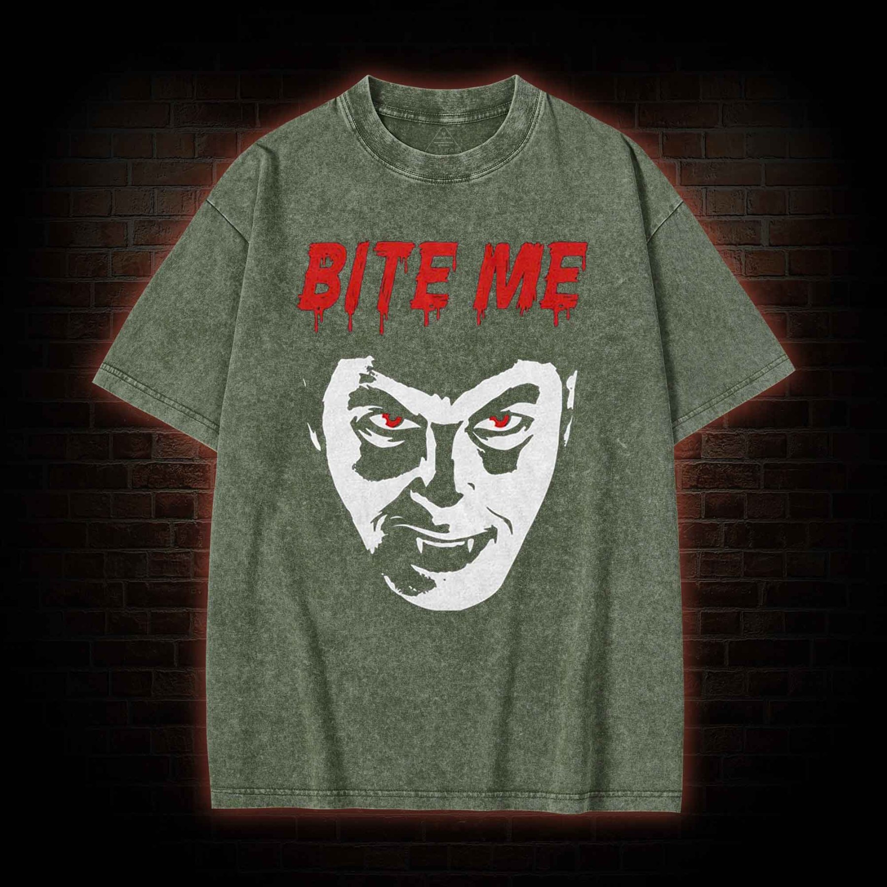 Bite Me Washed T-shirt