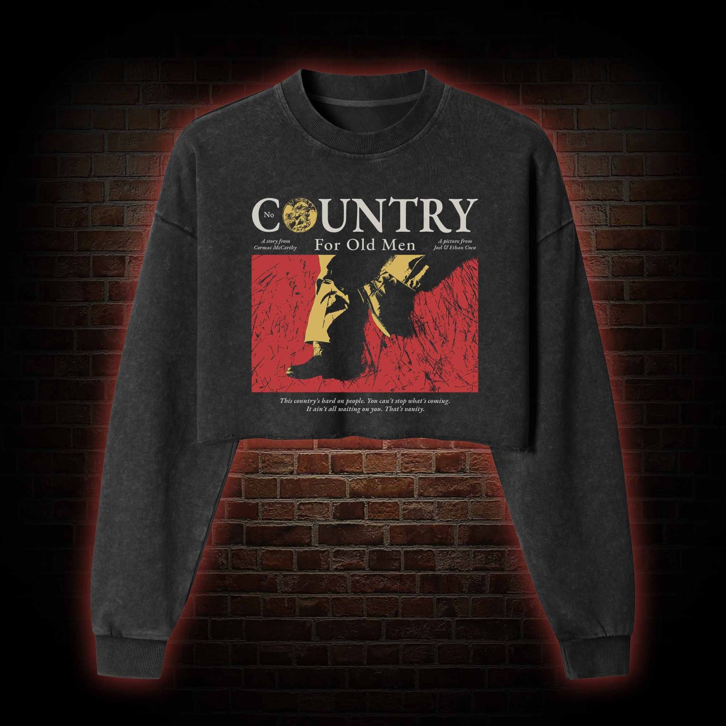 Call It Washed Cropped Sweatshirts