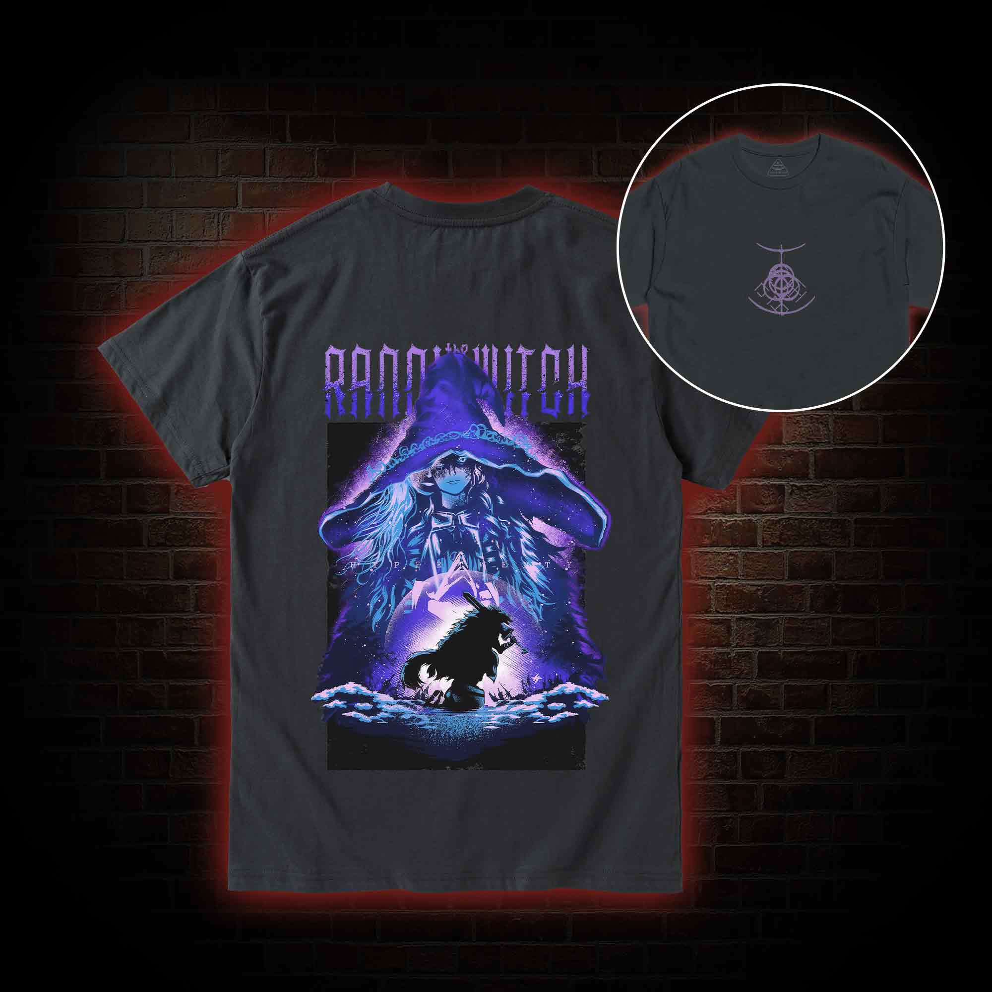 Demigod Witch Back Print T-Shirt