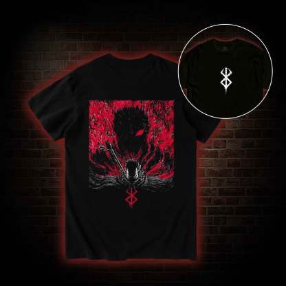 3303 Back Print T-Shirt