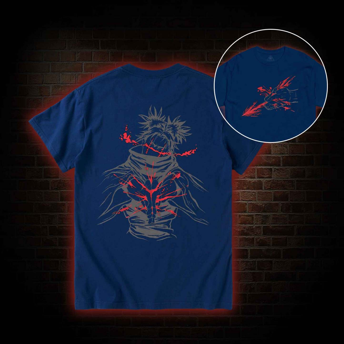 3300 Back Print T-Shirt