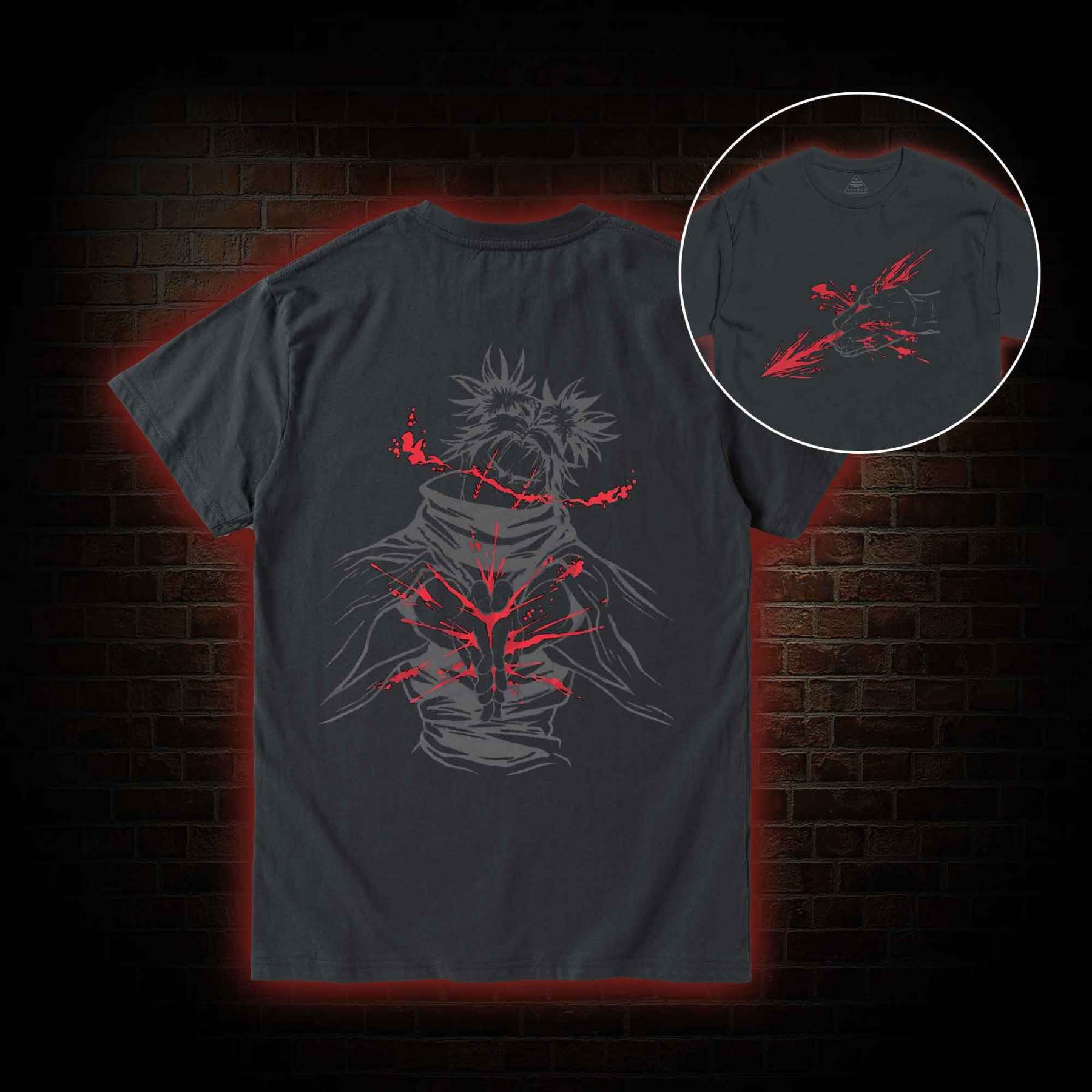 Domain Expansion Back Print T-Shirt