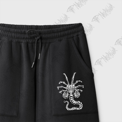 Alien Delivery Guy Fleece Sweatpants