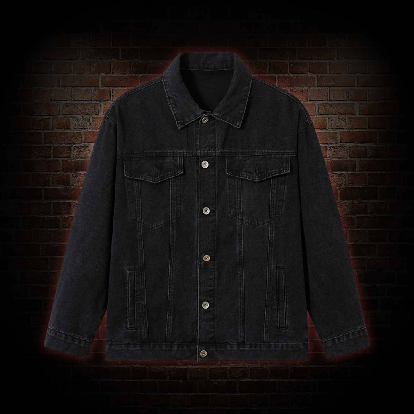 As Above So Below Denim Jacket