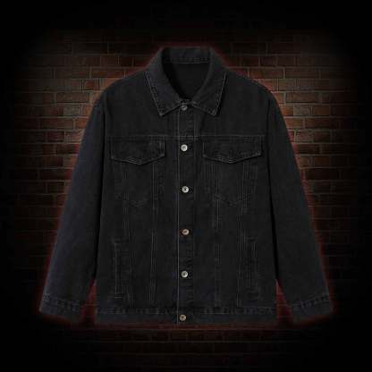 As Above So Below Denim Jacket