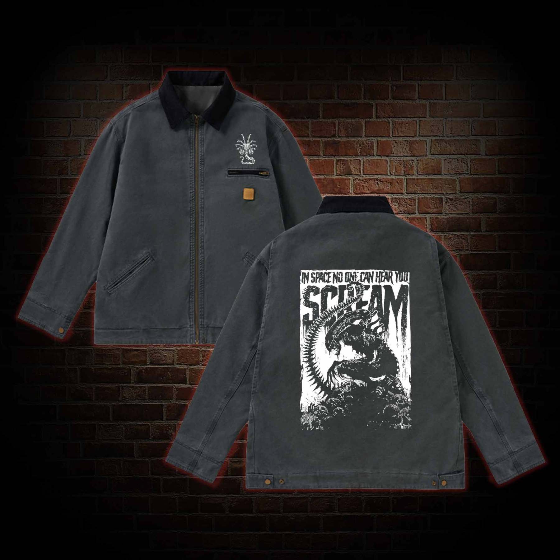 In Space No One Can Hear You Scream Classic Jacket