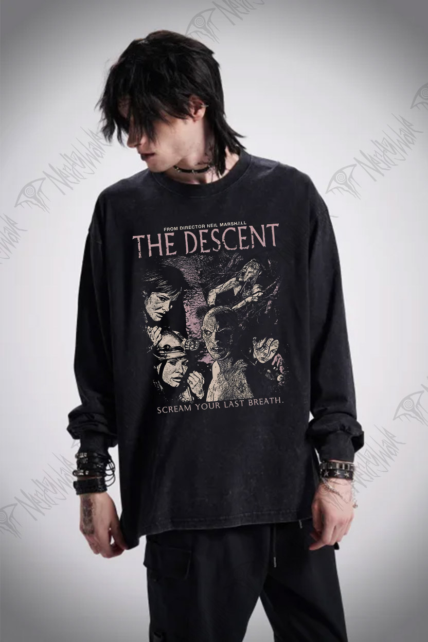 Scream Your Last Breath Washed Long-Sleeve T-shirt