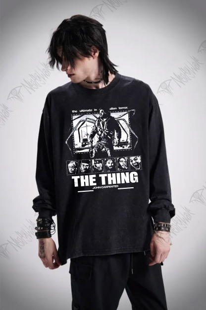 The Ultimate in Alien Terror Washed Long-Sleeve T-shirt