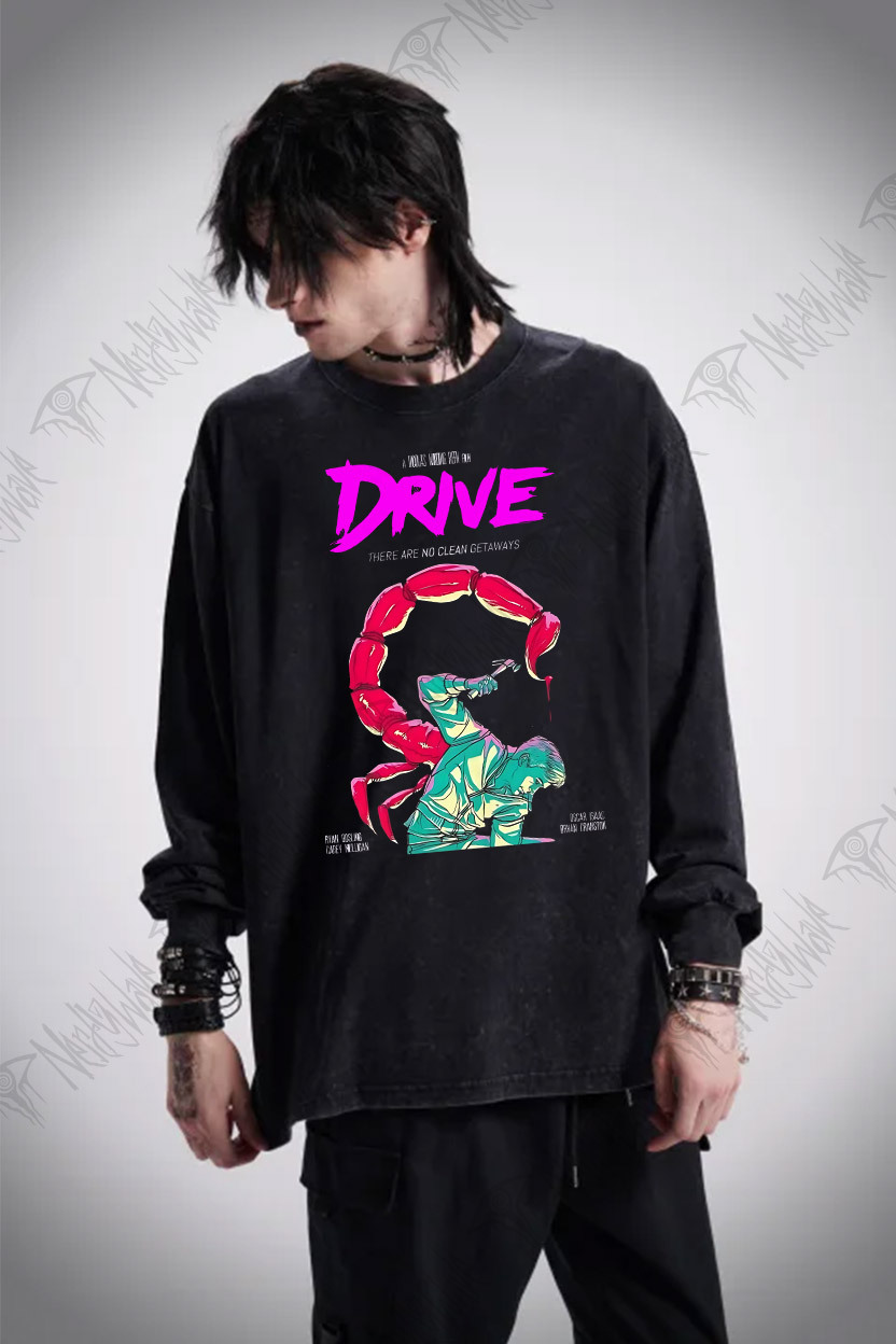 There are No Clean Getaways Washed Long-Sleeve T-shirt