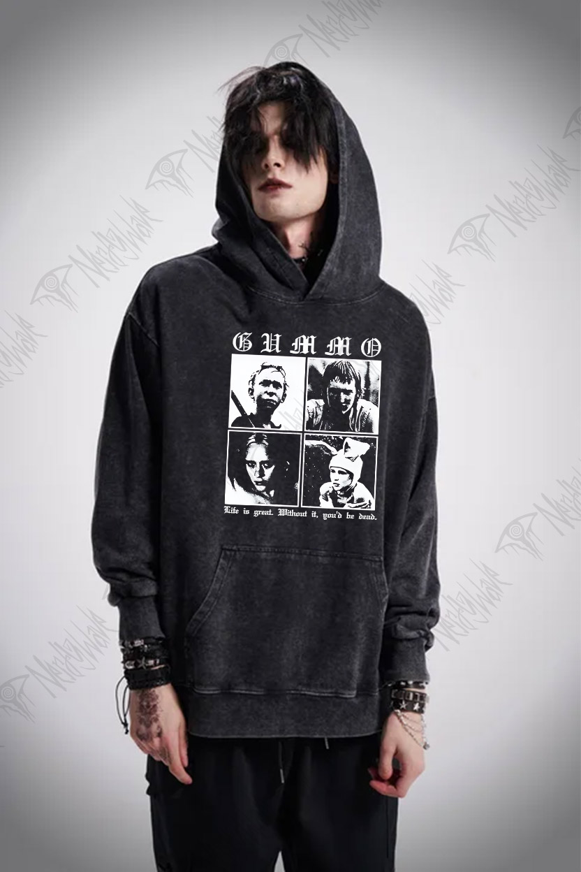 Life is Great Washed Hoodie