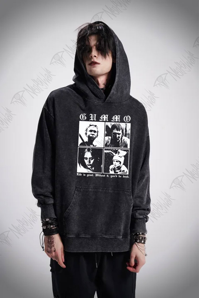 Life is Great Washed Hoodie