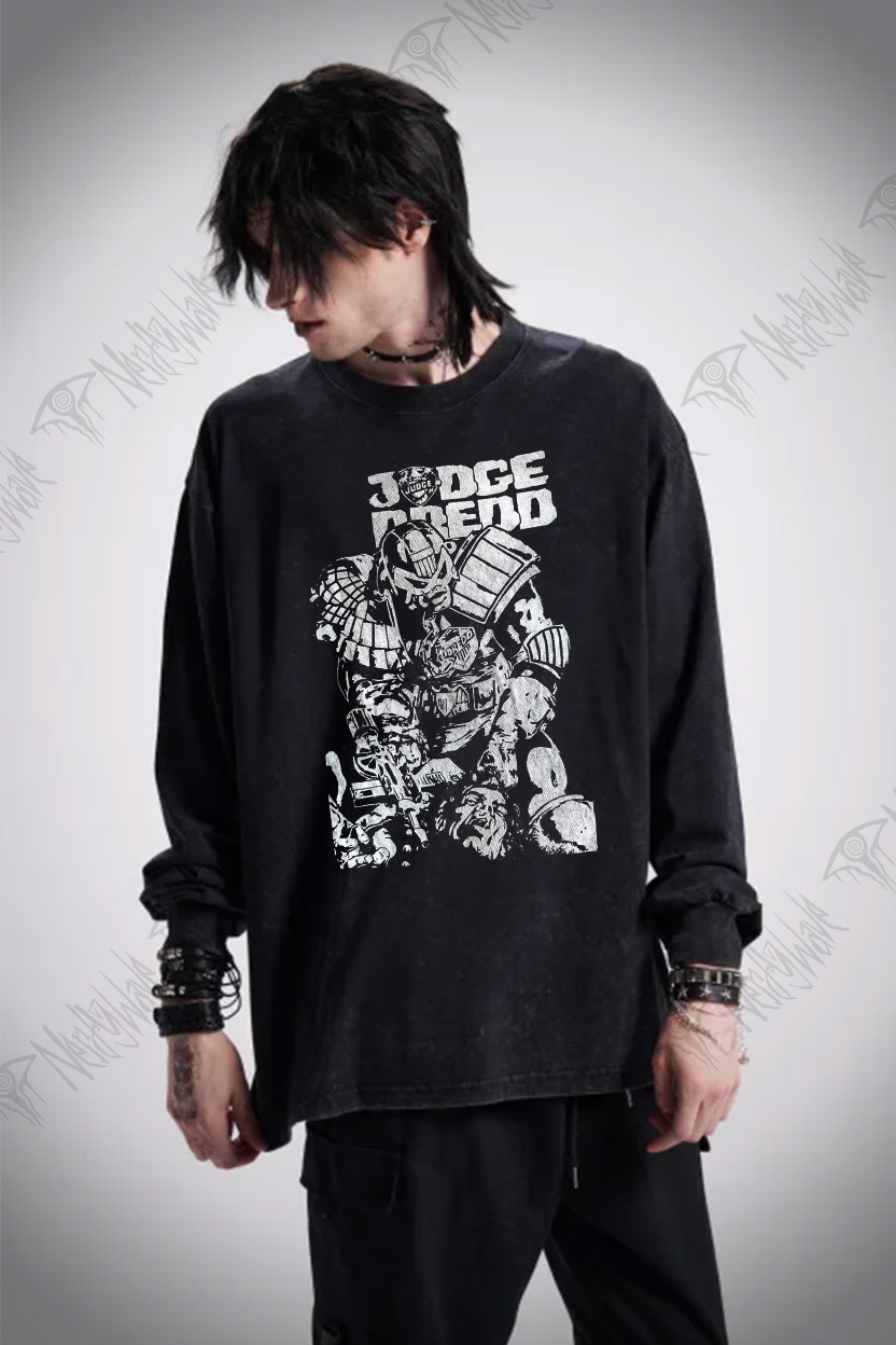 Judges Washed Long-Sleeve T-shirt