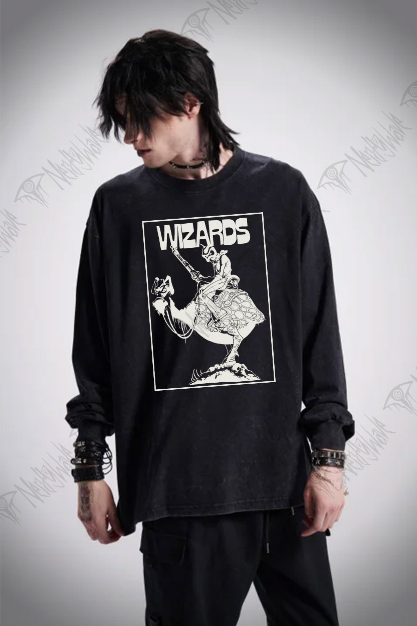 Wizards Washed Long-Sleeve T-shirt