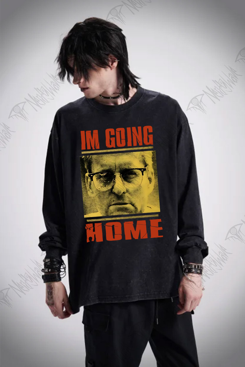 I'm Going Home Washed Long-Sleeve T-shirt