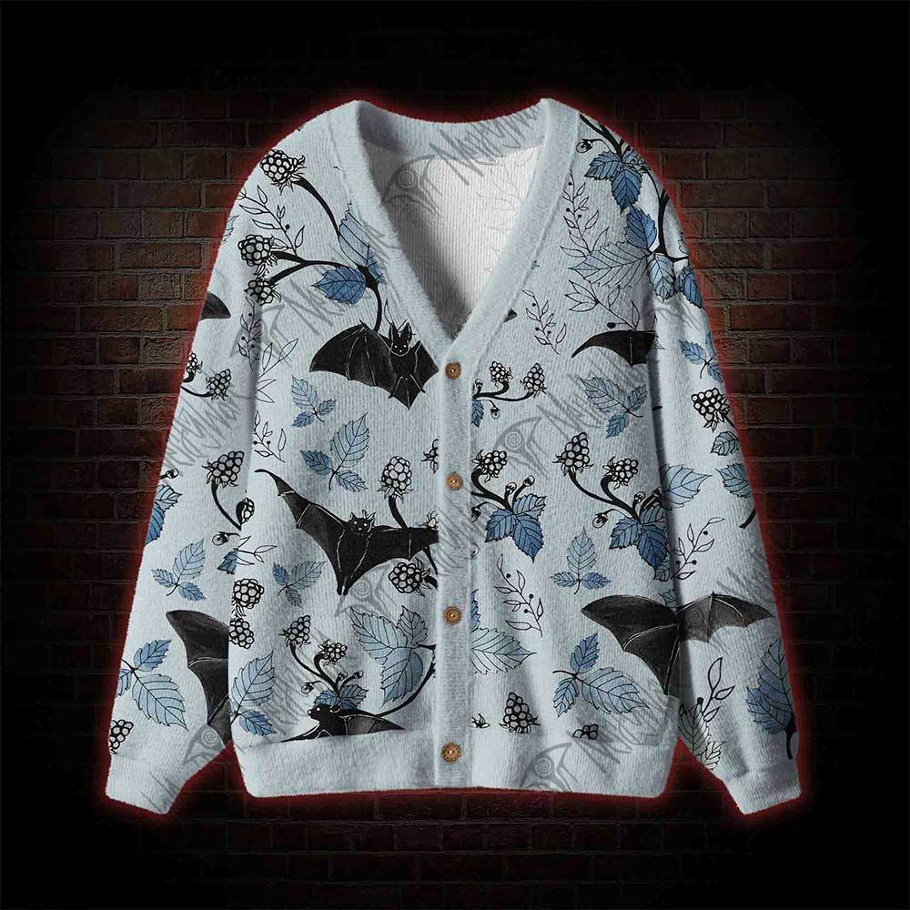 Flying Bats Cardigan Sweater