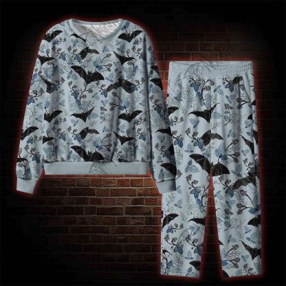 Flying Bats Cozy Pajama Sets