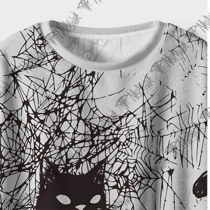 Octopus And Black Cat Cozy Pajama Sets