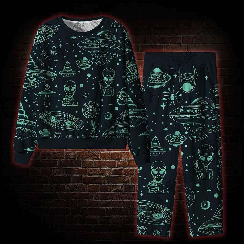 Outer Space Cozy Pajama Sets