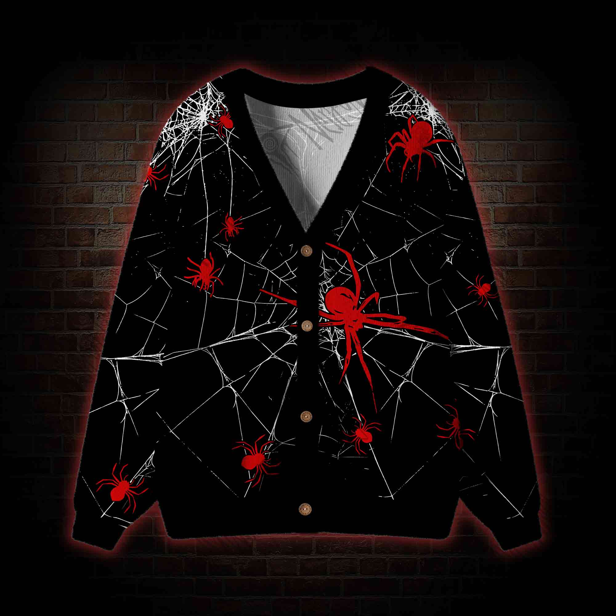 Spider Cardigan Sweater