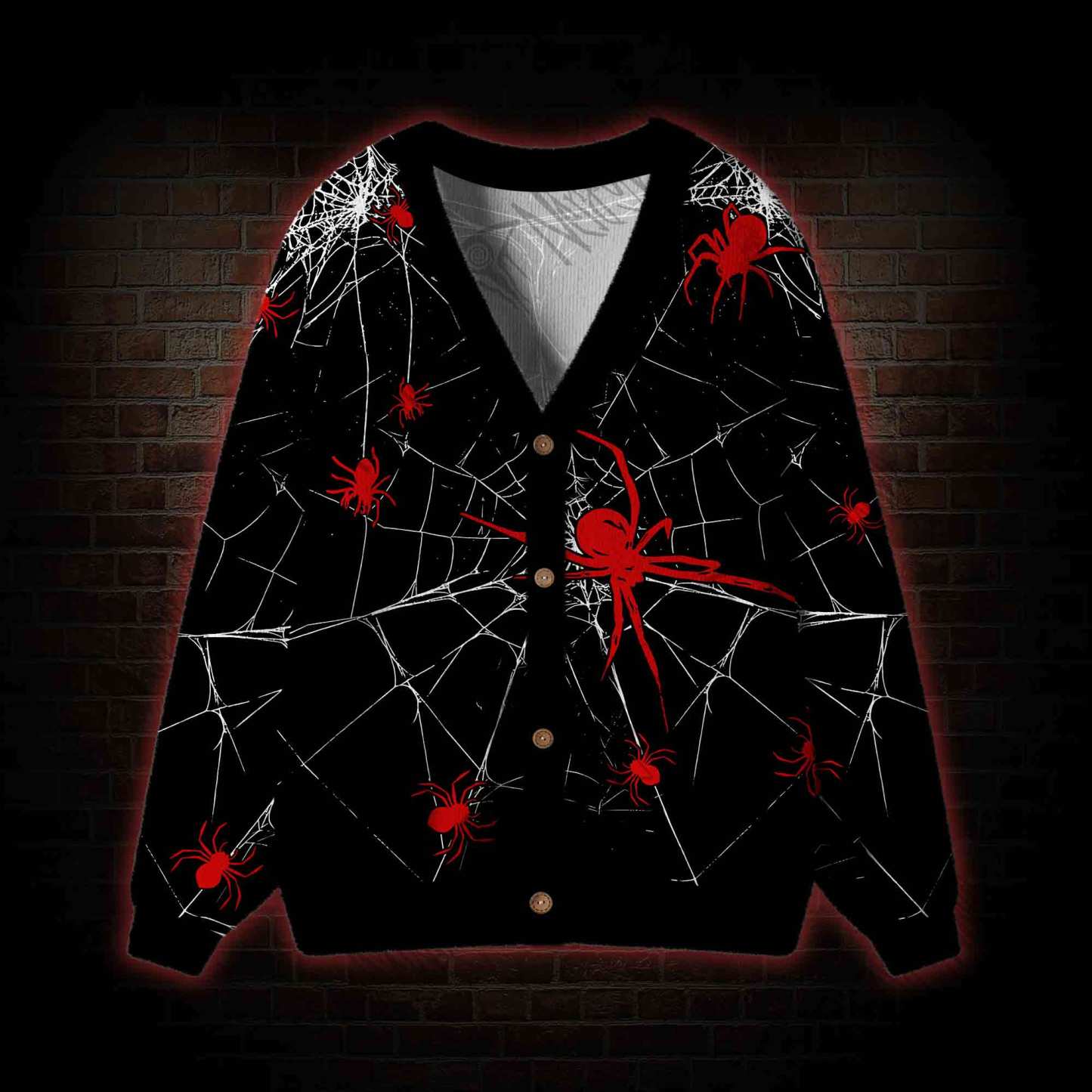 Spider Cardigan Sweater