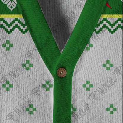 Praise the Sun This Holiday! Cardigan Sweater