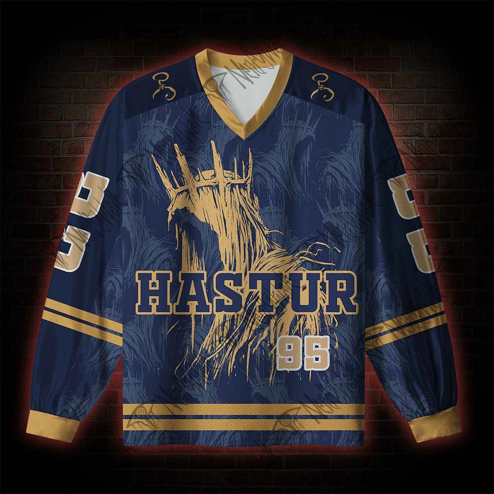 The King in Yellow V-Neck Long Sleeve Jersey