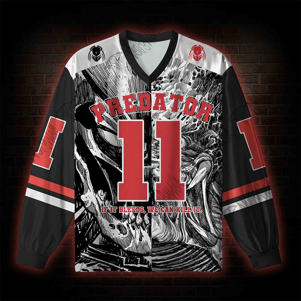 Hunter No.11 V-Neck Long Sleeve Jersey