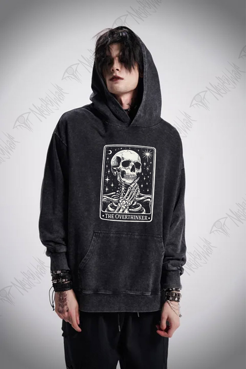 The Overthinker Washed Hoodie