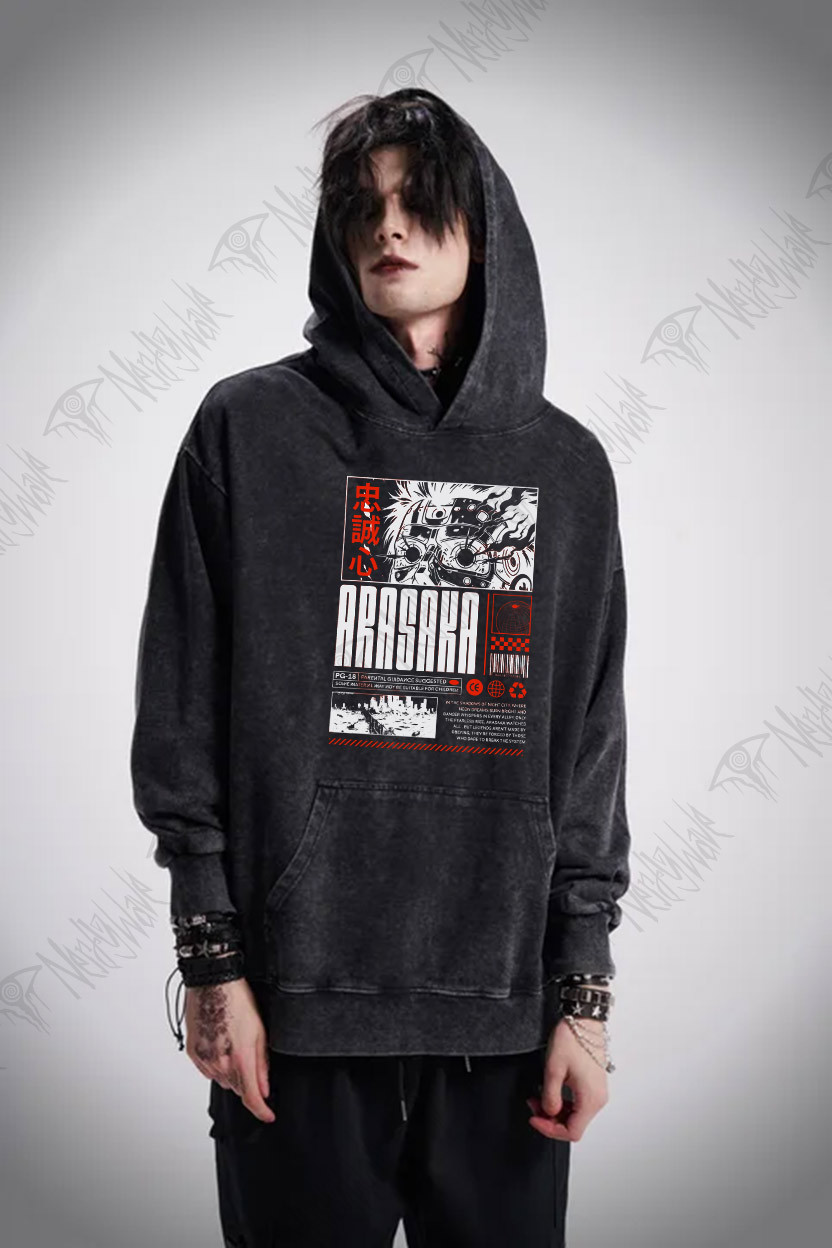 Samurai Washed Hoodie